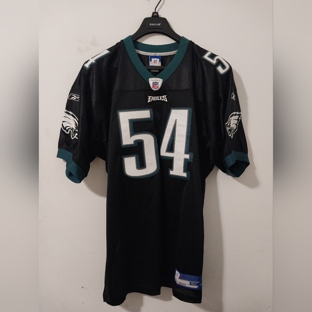 Reebok Authentic Philadelphia Eagles Jeremiah Trotter Alt Jersey Size 52